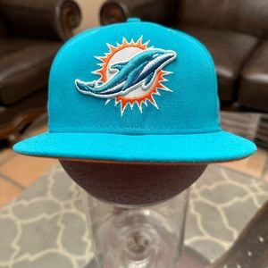 Miami Dolphins NEW w/o tags Embroidered Embellished Logo & NFL Shield on back